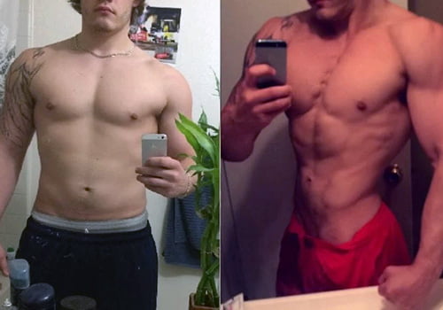 Before and After Dianabol Use Photo