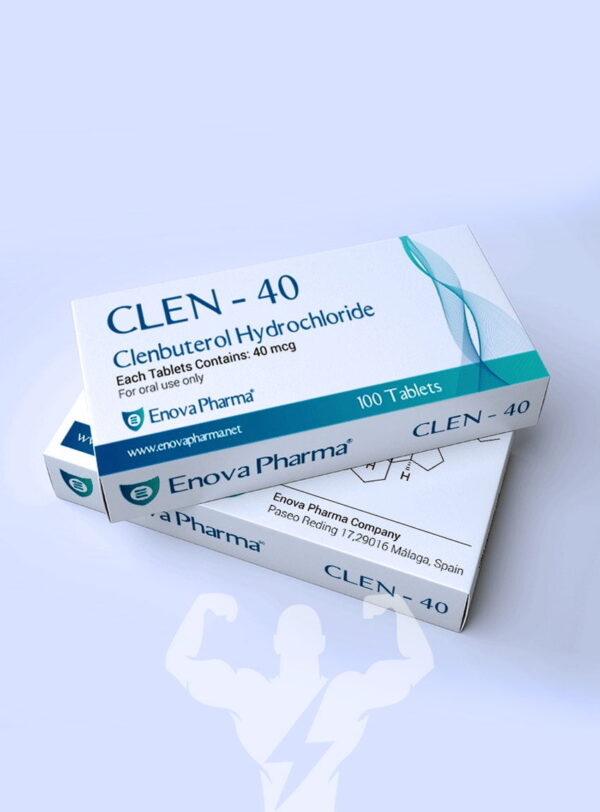 Enova Pharma Clenbuterol 40 Mcg 100 Tablet