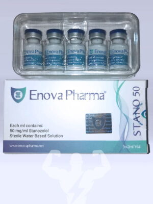 Enova Pharma Estanozolol (Winstrol) 50 Mg 5 x 2ml Ampolla