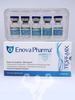 Смесь тестостерона Enova Pharma (Сустанон), 300 мг, ампулы 5x2 мл