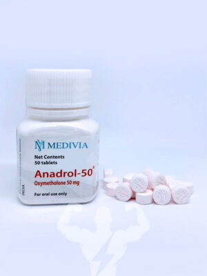 Medivia Pharma Anadrol 50 Mg 50 Tablets