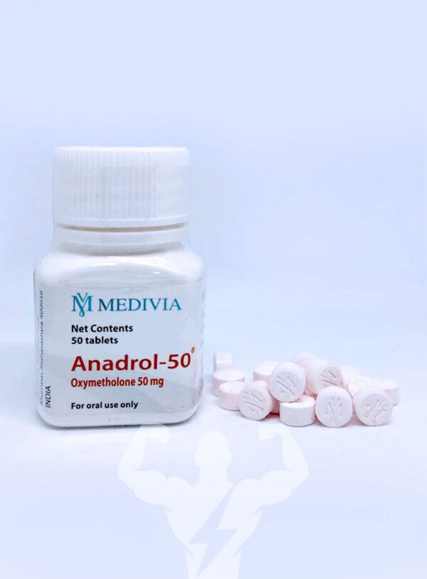 Medivia Pharma Anadrol 50 Mg 50 Tablets