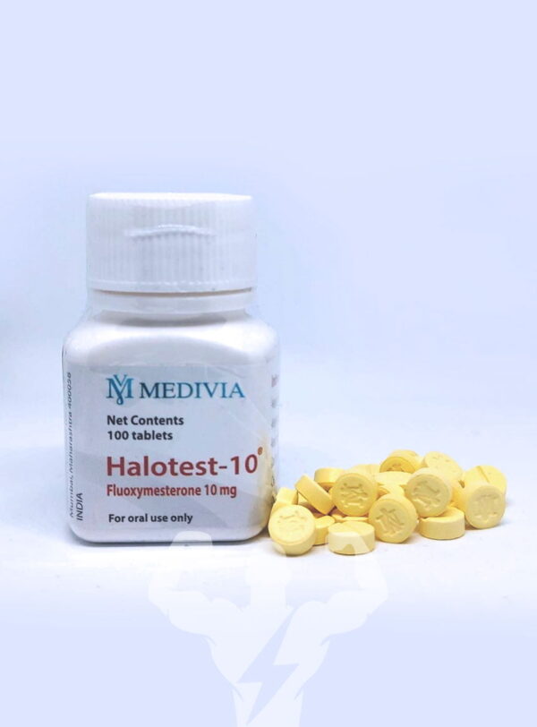 Medivia Pharma Halotestin 10 Mg 100 Tablets