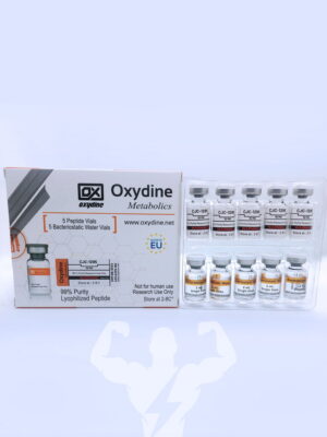 Oxydine Metabolics Cjc 1295 10 mg 5 Fläschchen + antibakterielles Wasser