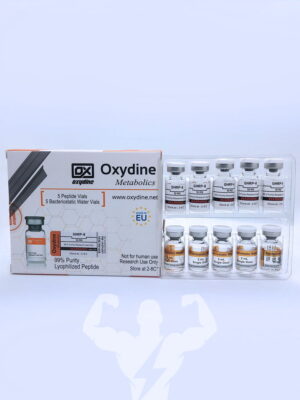 Oxydine Metabolics Ghrp-6 10 Mg 5 Vials + ماء مضاد للبكتيريا