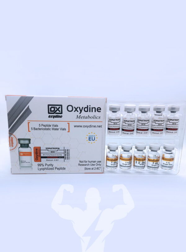 Oxydine Metabolics HGH Somatropin 100 UI + Agua Antibacteriana