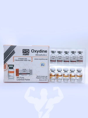 Oxydine Metabolics TB-500 5 Mg 5 Vials + Anti Bacterial Water