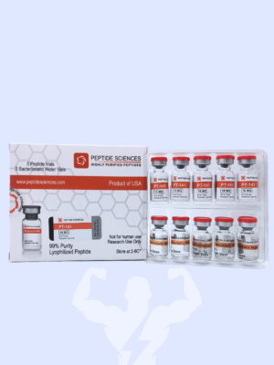 Peptide Sciences PT-141 10 mg 5 Fläschchen + antibakterielles Wasser