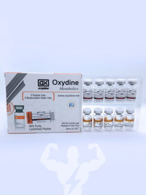 Oxydine Metabolics IGF1- LR3 1 mg 5 Fläschchen + antibakterielles Wasser